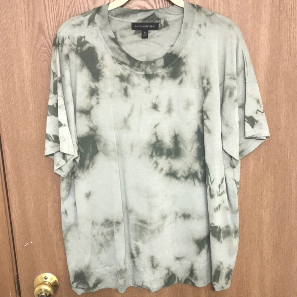 NWOT Banana Republic Tie Dye Sweater Size XL